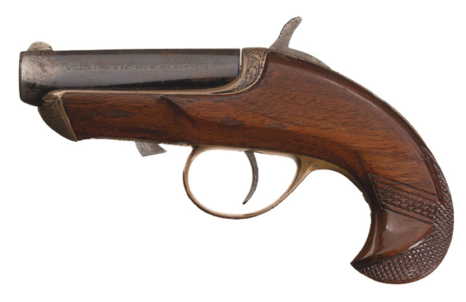 POTD: Early Adaptation – Williamson Derringer with Percussion Adapter