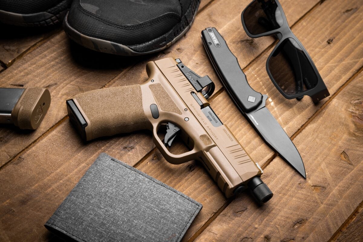 NEW Springfield Armory Hellcat Pro OSP Threaded 9mm Desert FDE