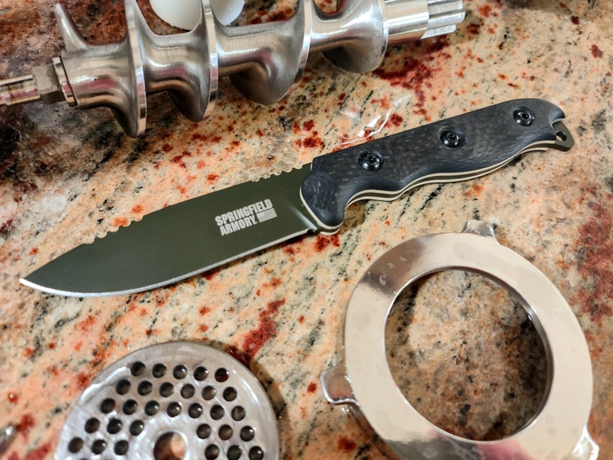 Home on the Range #058: Custom Springfield 2020 Carbon Fiber Knife