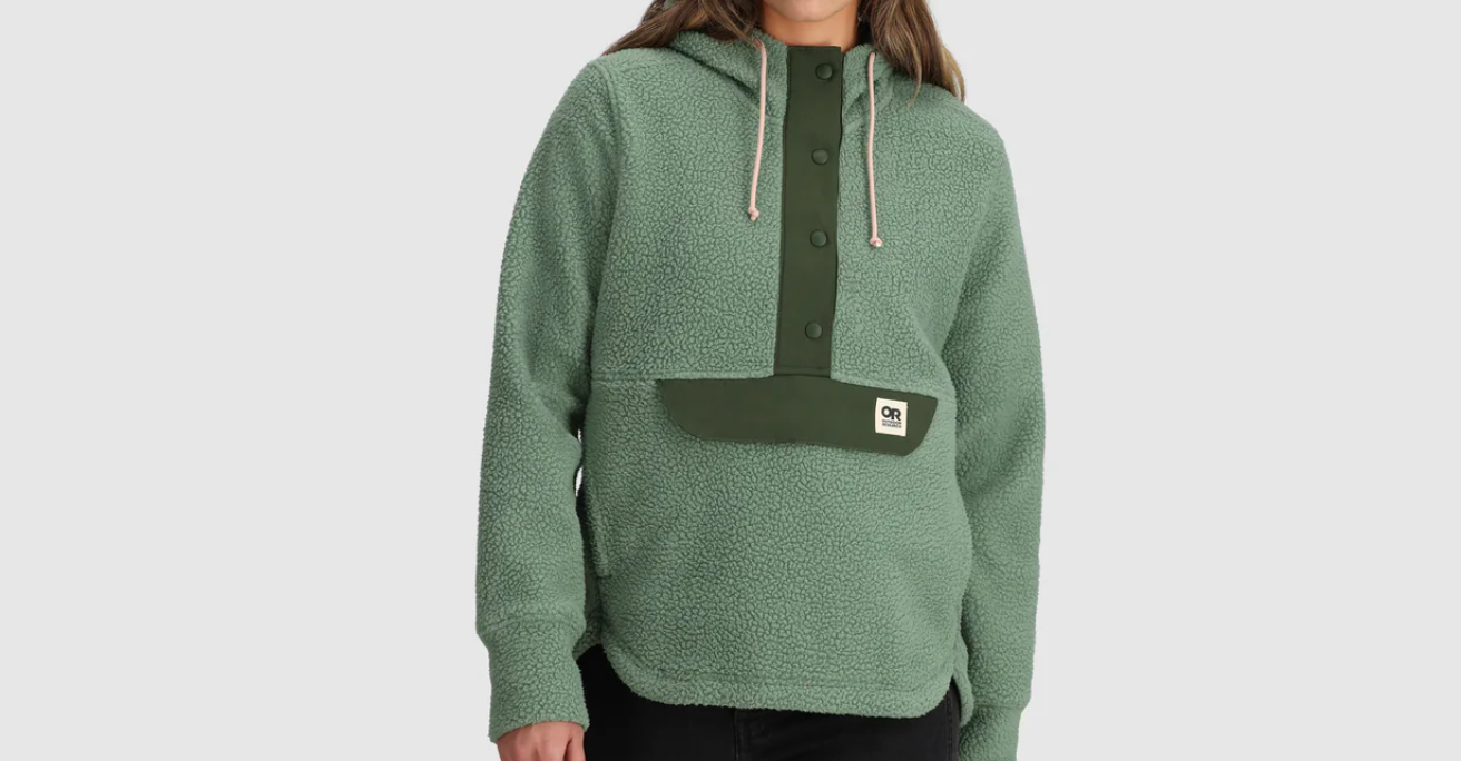 Outdoor Research Introduces Women's Grayland Fleece Pullover Hoodie