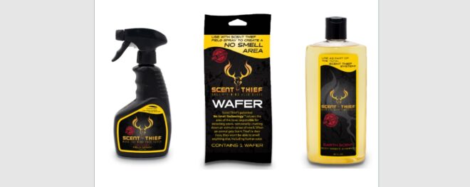 Scent Thief Stocking Stuffers: Wafer, Field Spray, & Body Wash/Shampoo