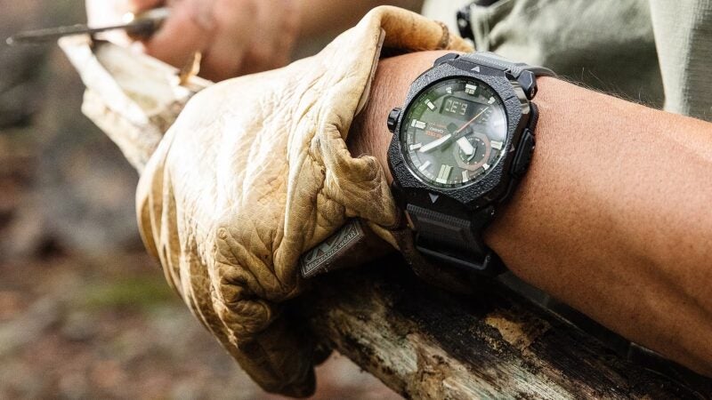 Hot, NEW Casio Pro Trek Bonfire (PRW6900BF-1) from their Climber Line