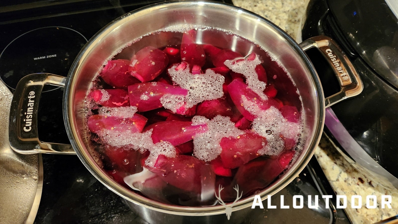 Surf n' Turf Topper - How to Make your Own Prickly Pears into Jelly!