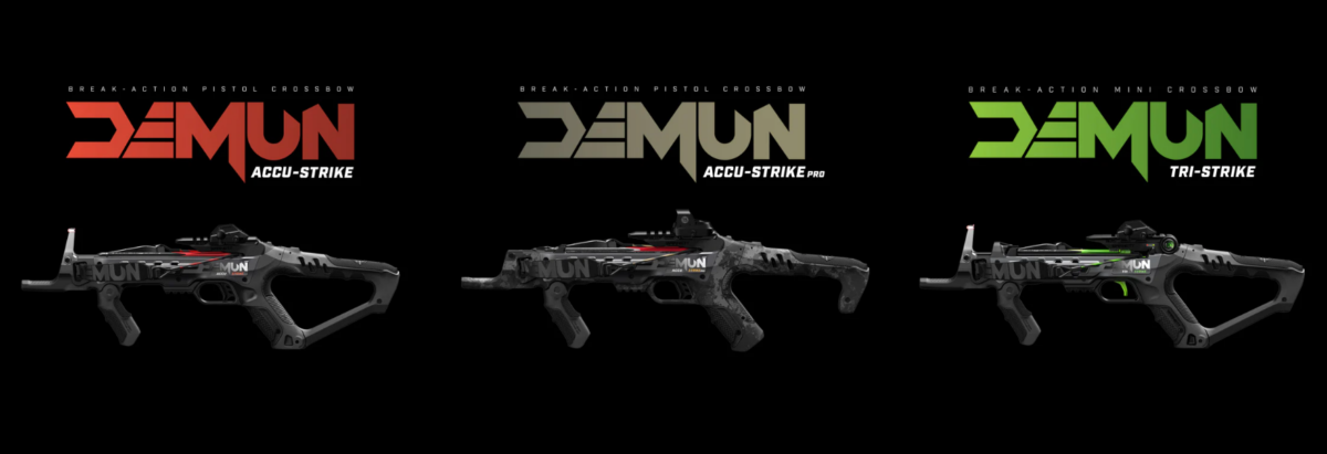 Barnett Introduces the NEW Handheld Demun Crossbow Series