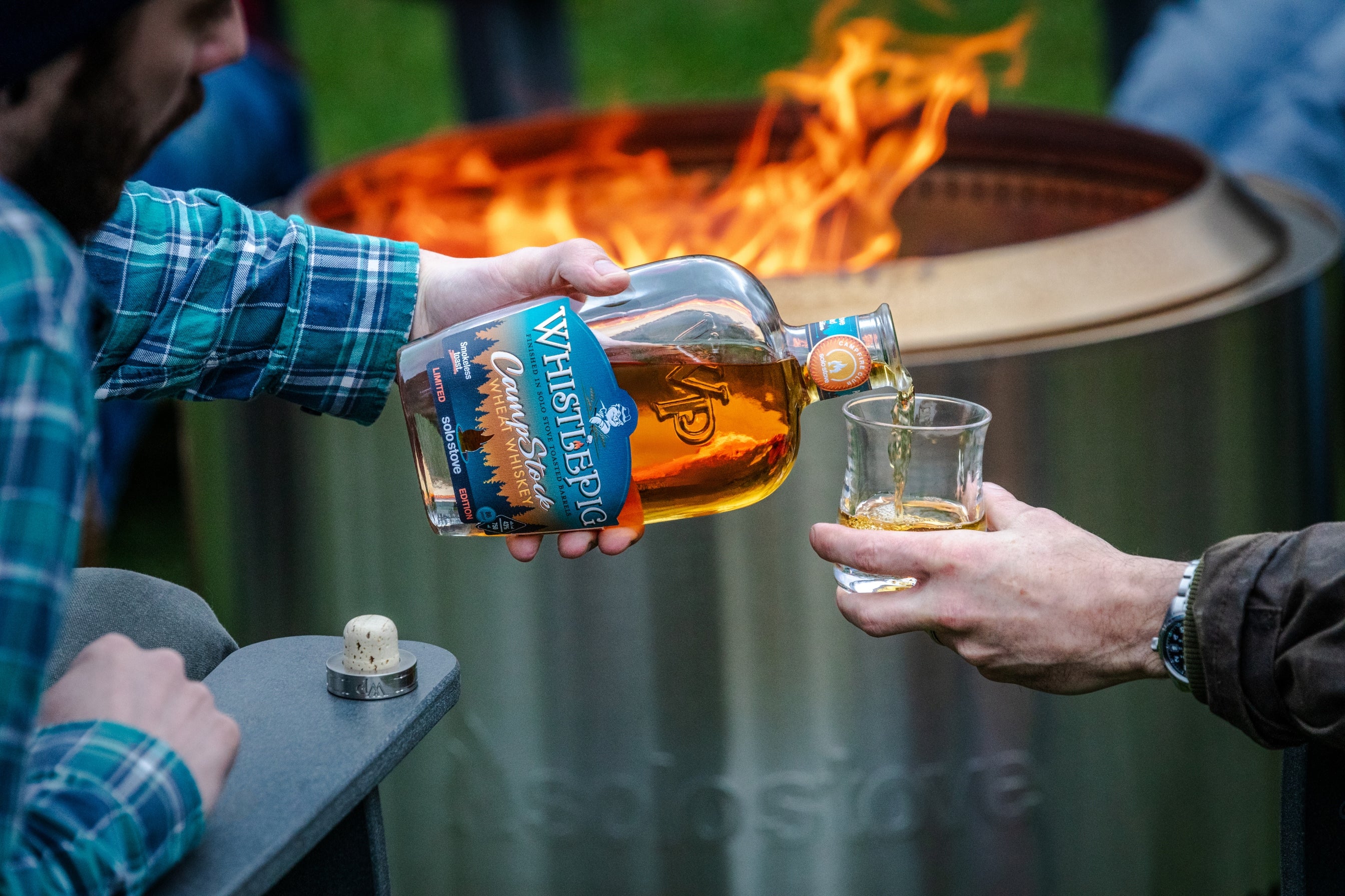 WhistlePig and Solo Stove Team Up To Create CampStock Wheat Whiskey