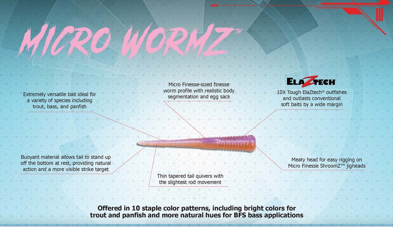 The NEW Micro WormZ from Z-Man