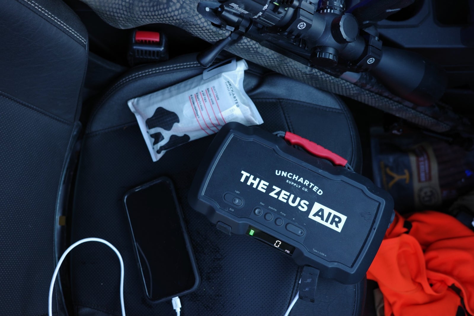 Uncharted Supply Co. NEW Zeus Air Jump Starter/ Air Compressor