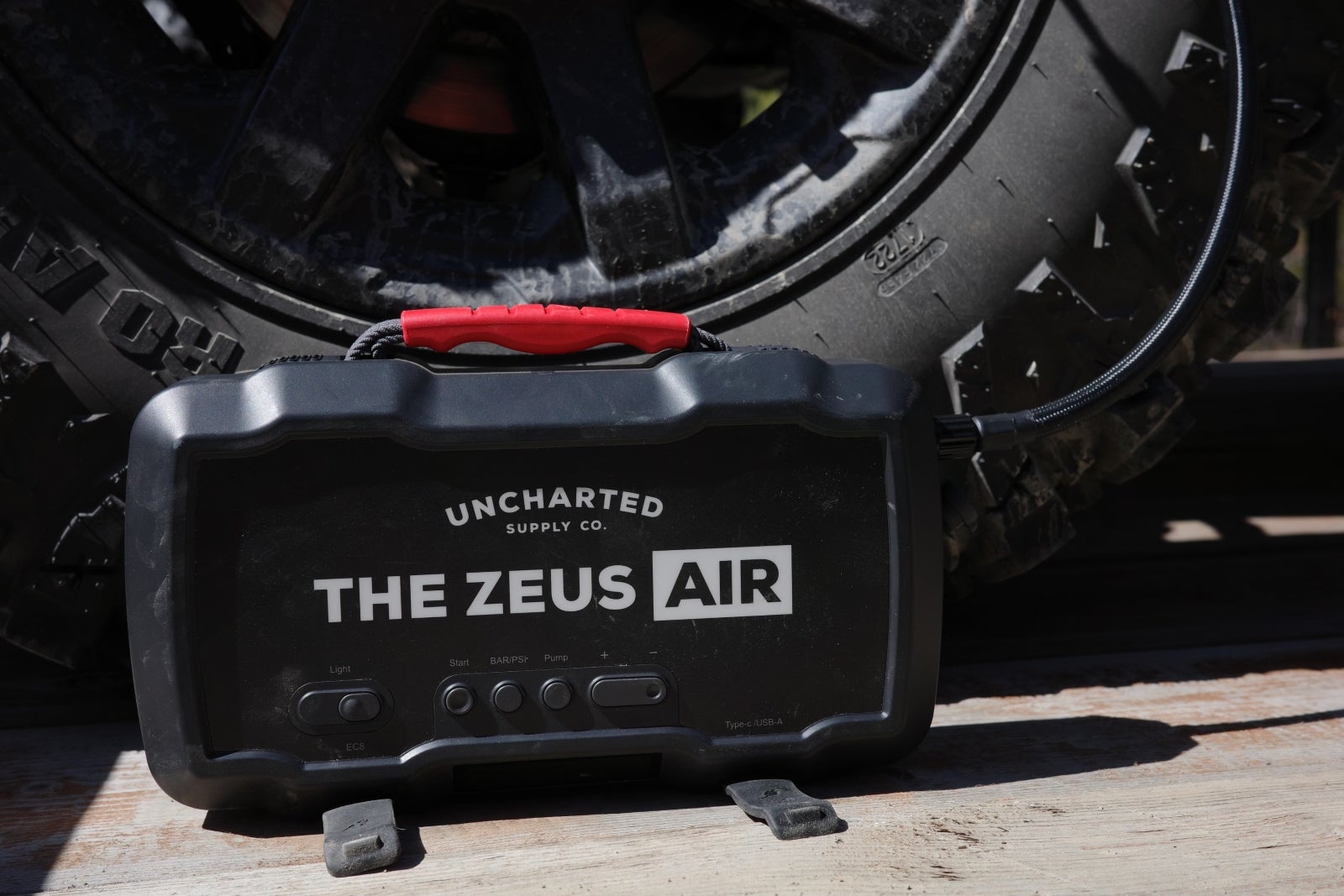 Uncharted Supply Co. NEW Zeus Air Jump Starter/Air Compressor