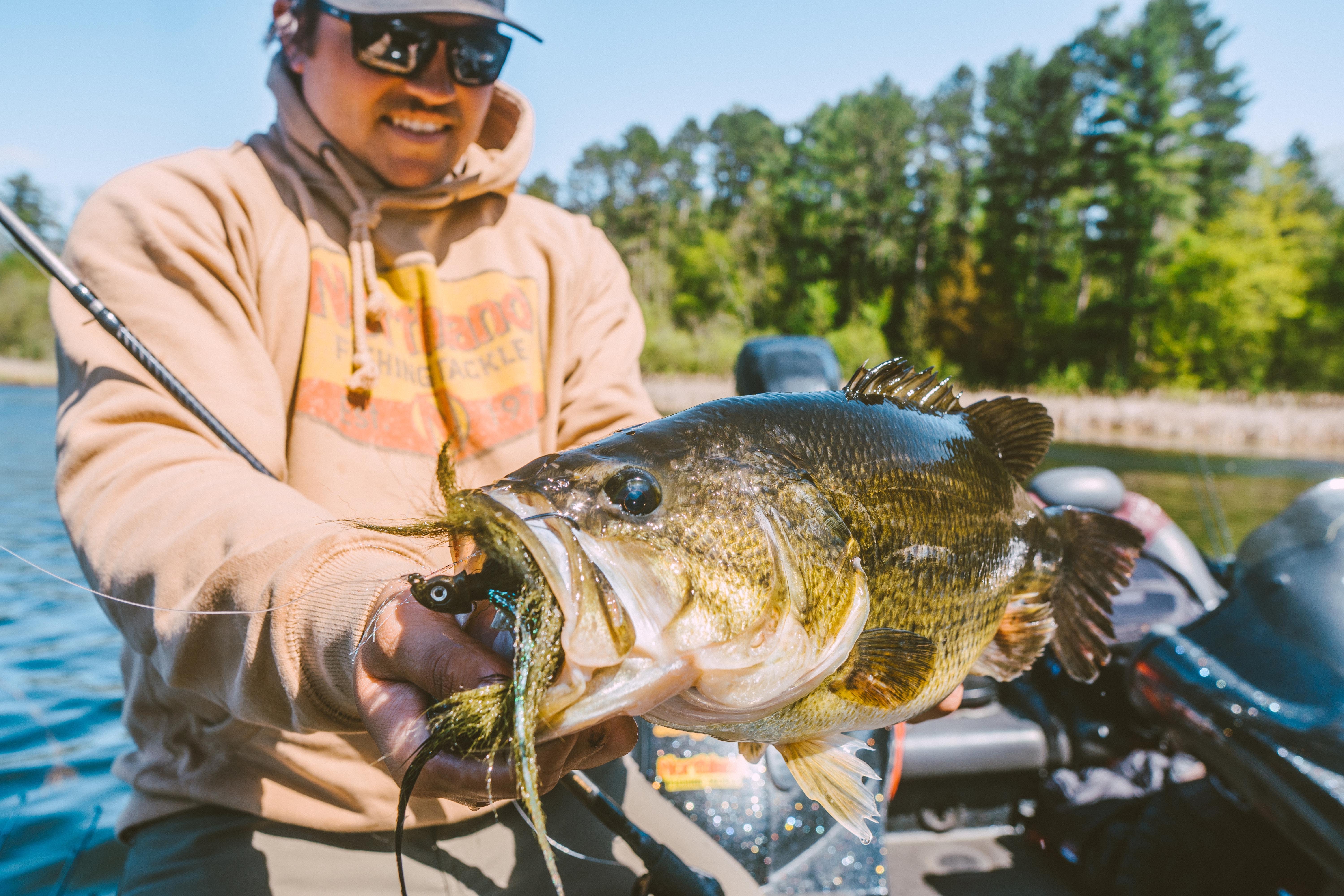 NEW Northland Fishing Tackle Big Bass Hair Jig – Minnesota Mullet