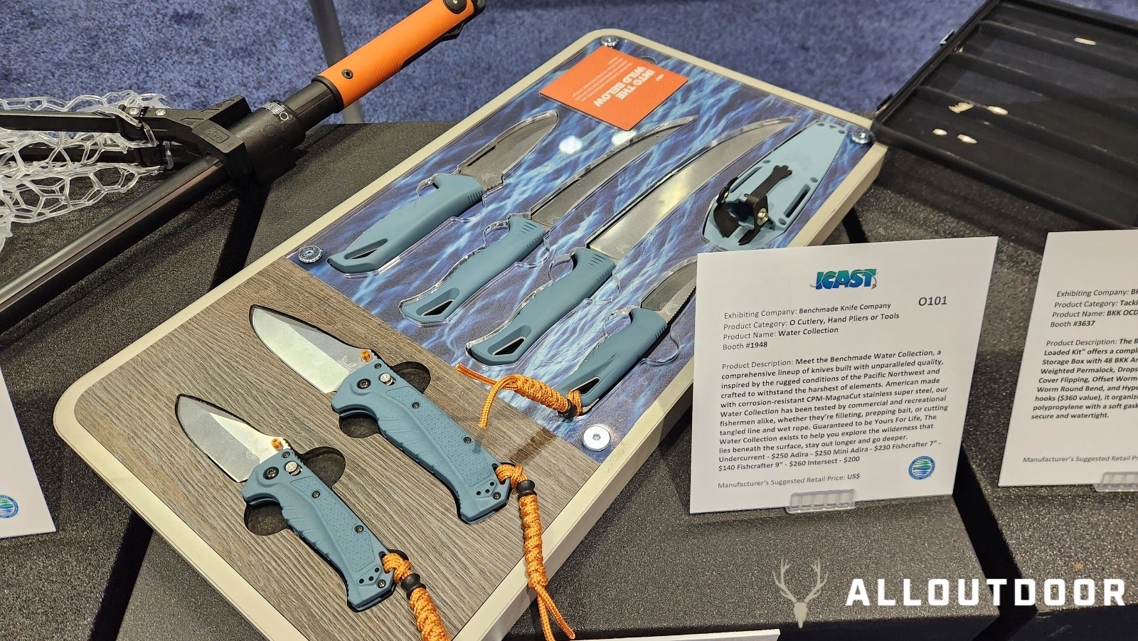 [ICAST 2024] Benchmade Water Collection Fishing Knives - Best of Category