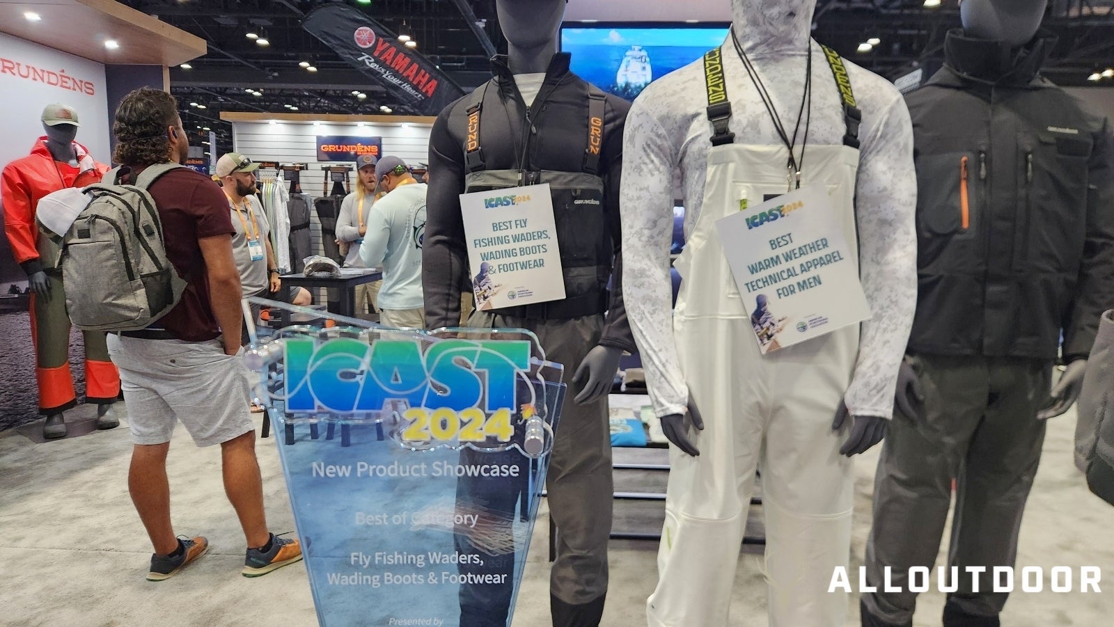 [ICAST 2024] Grundens Vector Zip Stockingfoot Wader - Best in Category