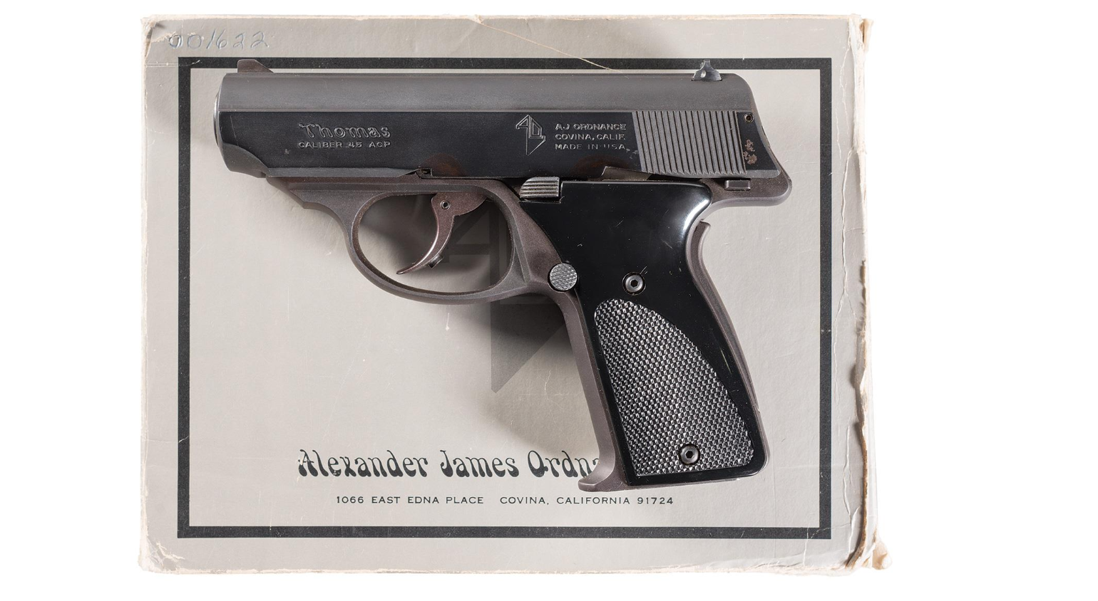 POTD: Unique Yet Short-Lived A.J. Ordnance Thomas Pistol