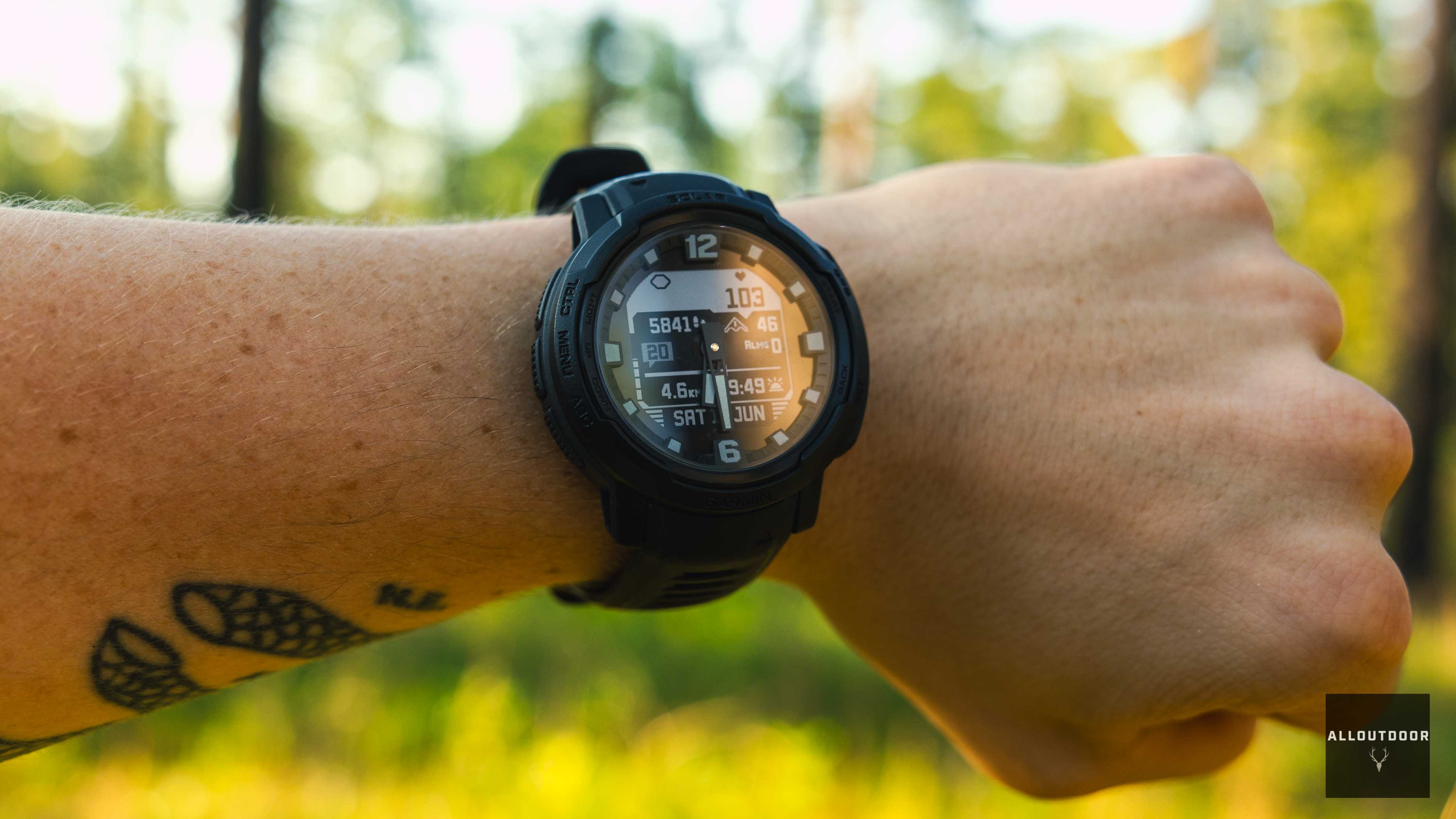 AllOutdoor Review: Garmin Instinct Crossover Solar, Tactical Edition Part 2