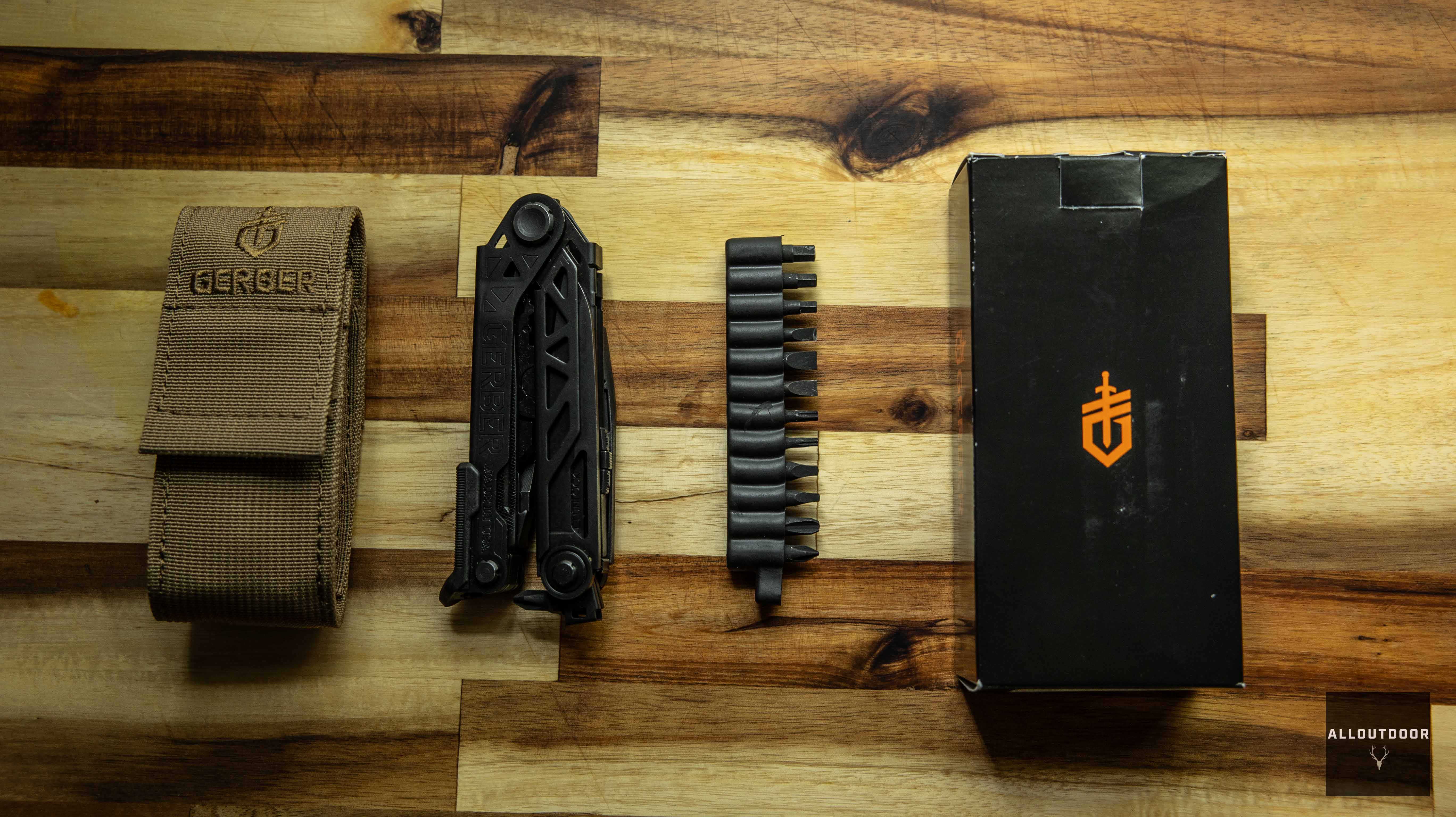 AO Review: Gerber Center-Drive Black - Bit Set, Molle-Compatible Sheath