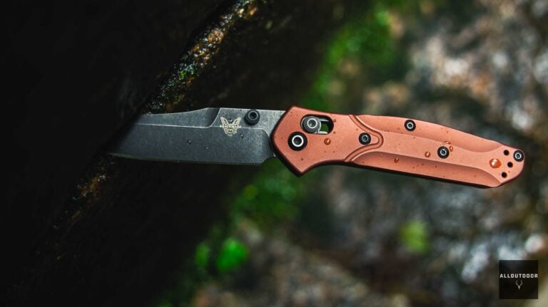 AllOutdoor Review: Benchmade Mini Osborne - Burnt Copper Aluminum