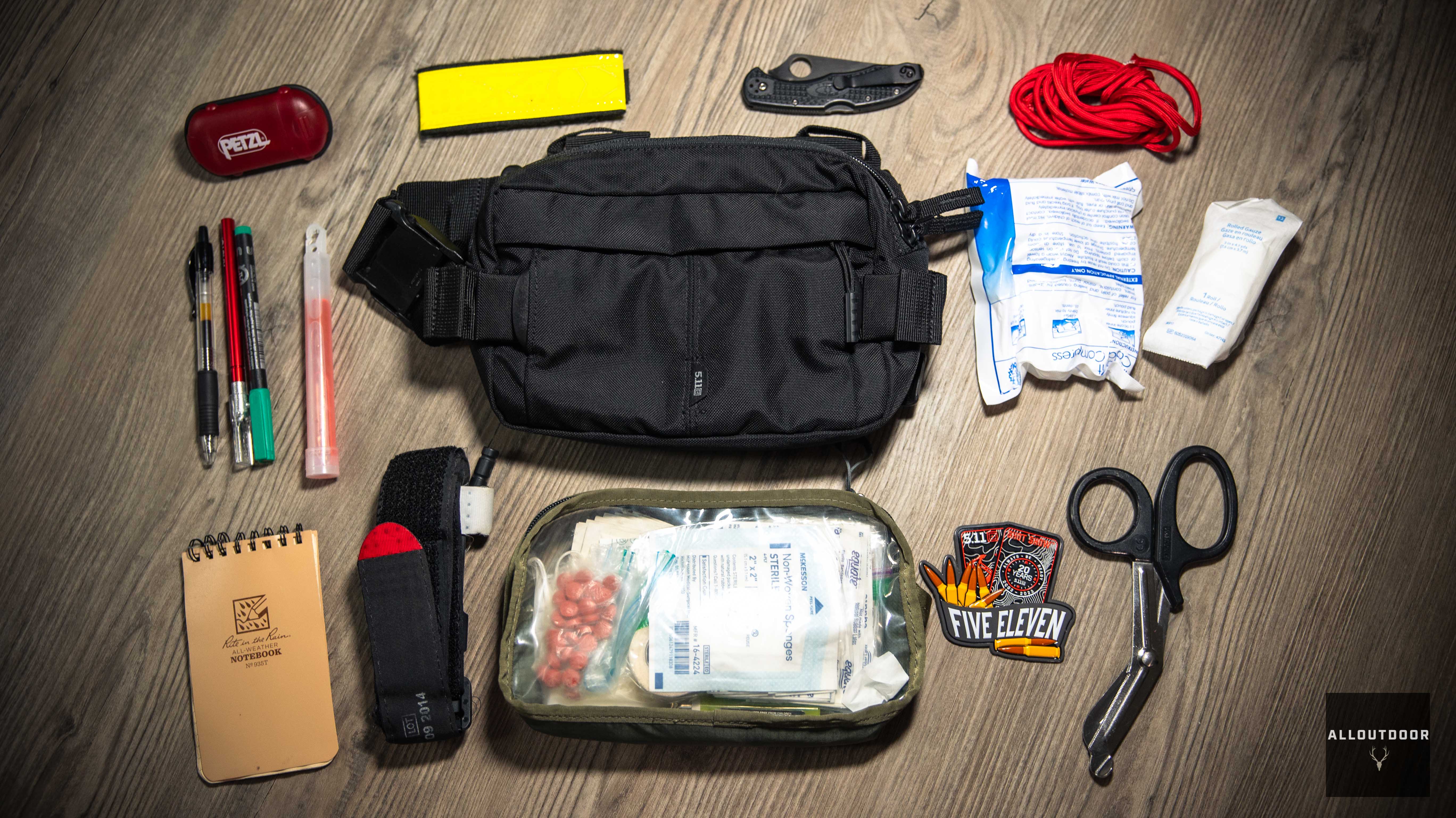 AllOutdoor Review - 5.11 LVC6 Waist Pack 2.0 3L "Mobile Medical Kit"