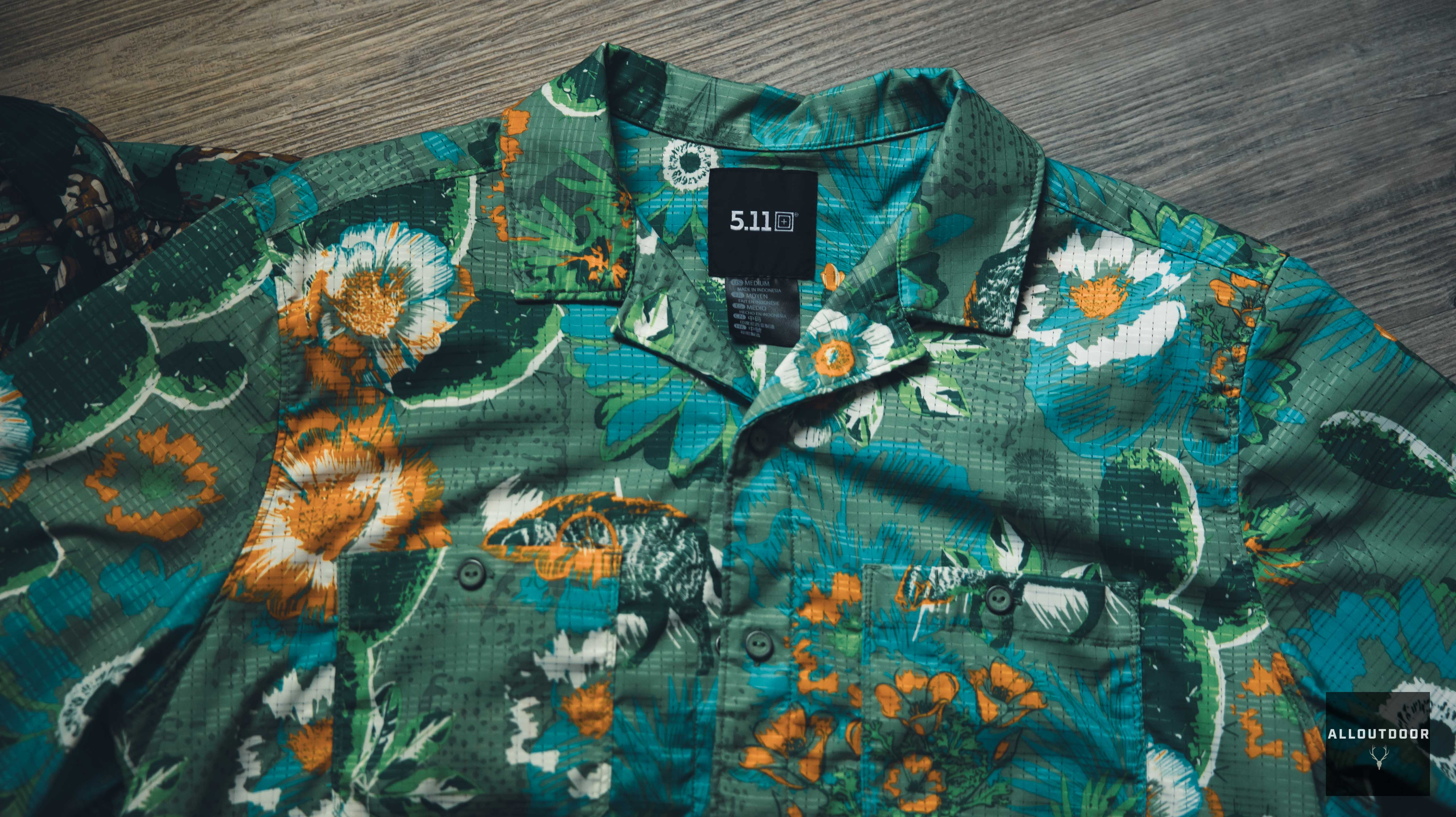 AO Review: 5.11 Adventure Print Short Sleeve Shirt - Magnum P.I. Vibes