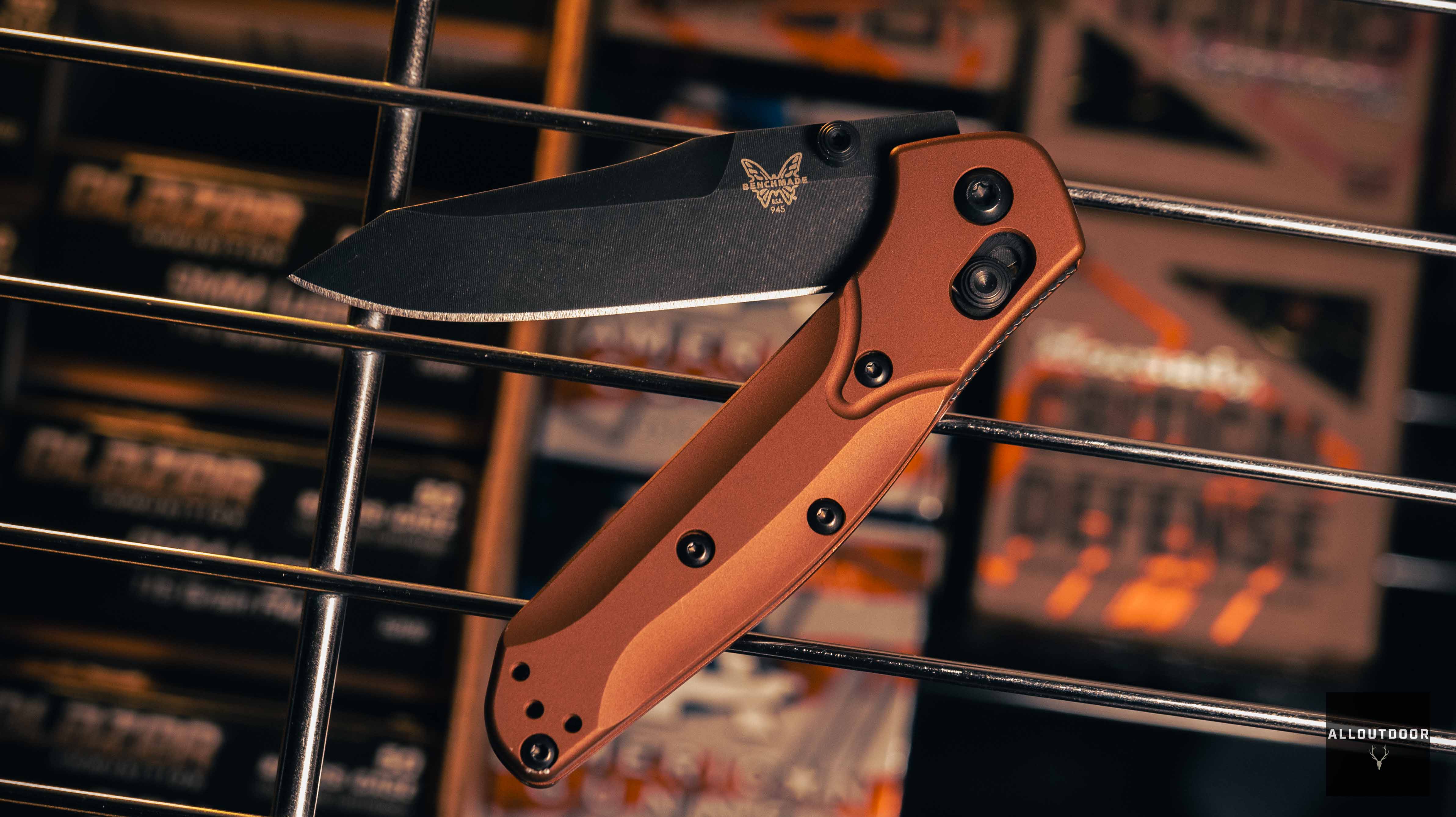 Análise AllOutdoor: Benchmade Mini Osborne - Alumínio Cobre Queimado