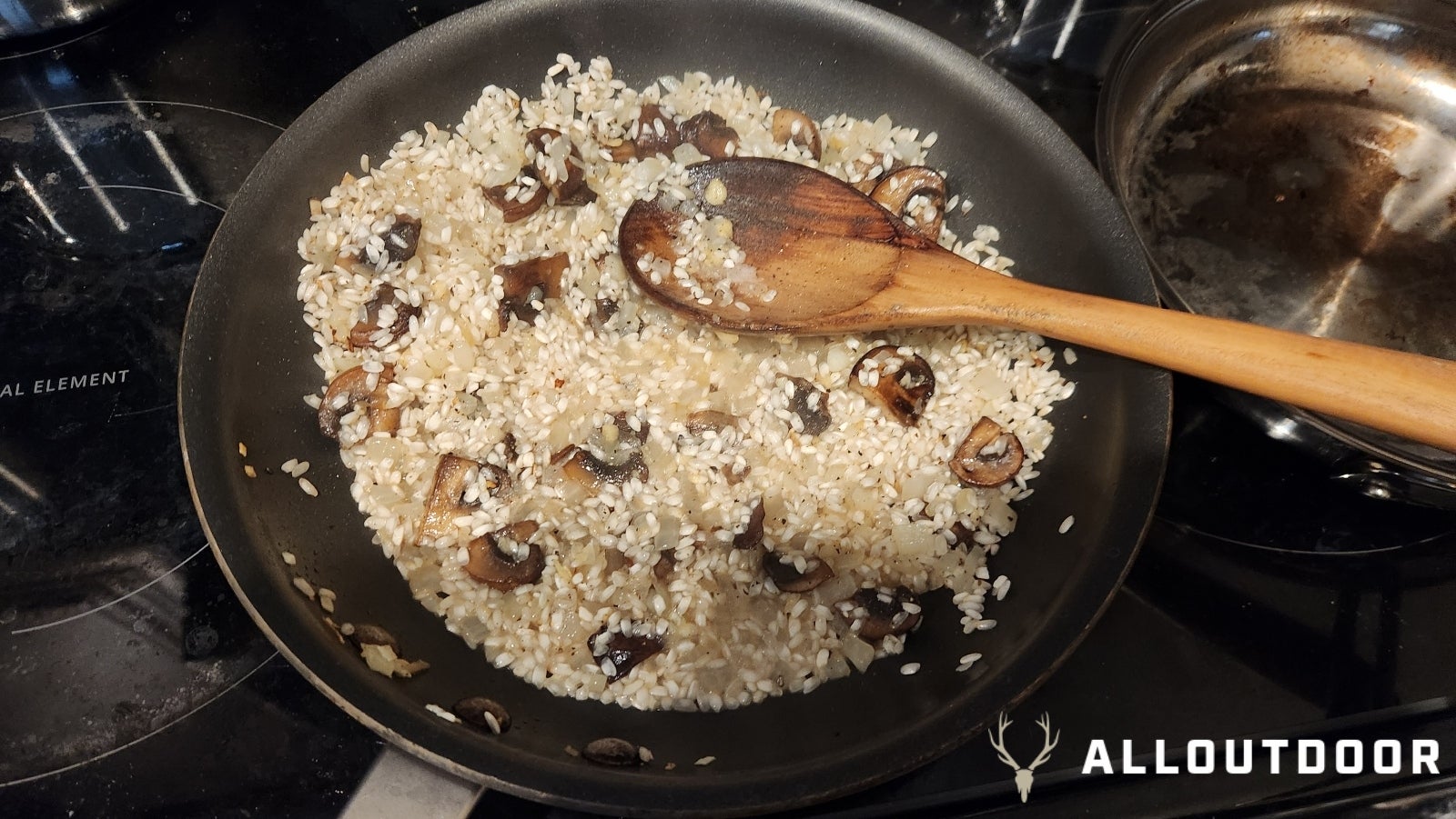 Cook Your Catch - Bay Scallop Scampi with Mushroom Risotto 