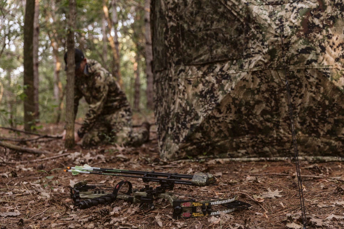 The Greatest Floor Blind for Bowhunting