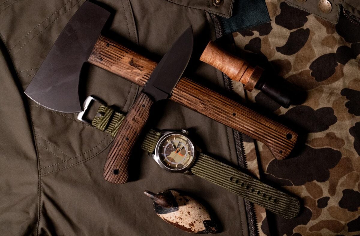 Ball and Buck x Winkler Highland Hatchet & Huntsman Blade Collab