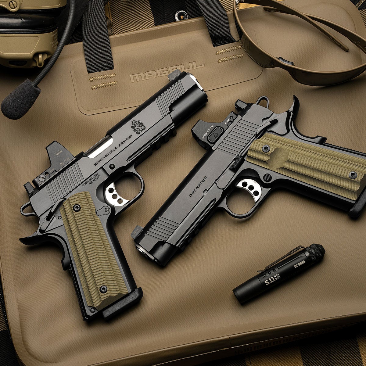 Springfield Armory anuncia pistolas 1911 AOS prontas para uso óptico