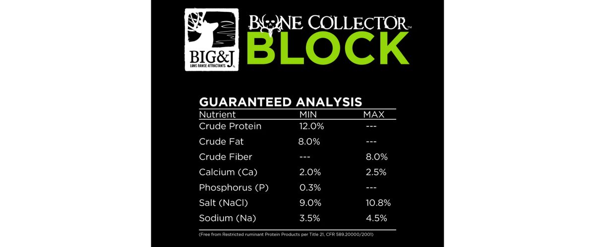 AO Review: Big & J Long Range Attractants - Bone Collector Block & Cube