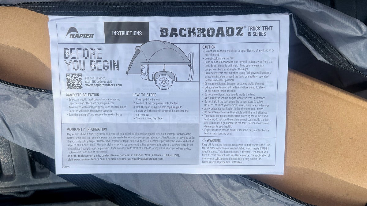 Backroadz Truck Tent