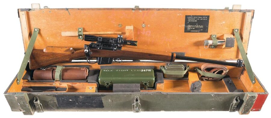 POTD: The L42A1 – Britain’s Final Lee-Enfield Sniper Rifle