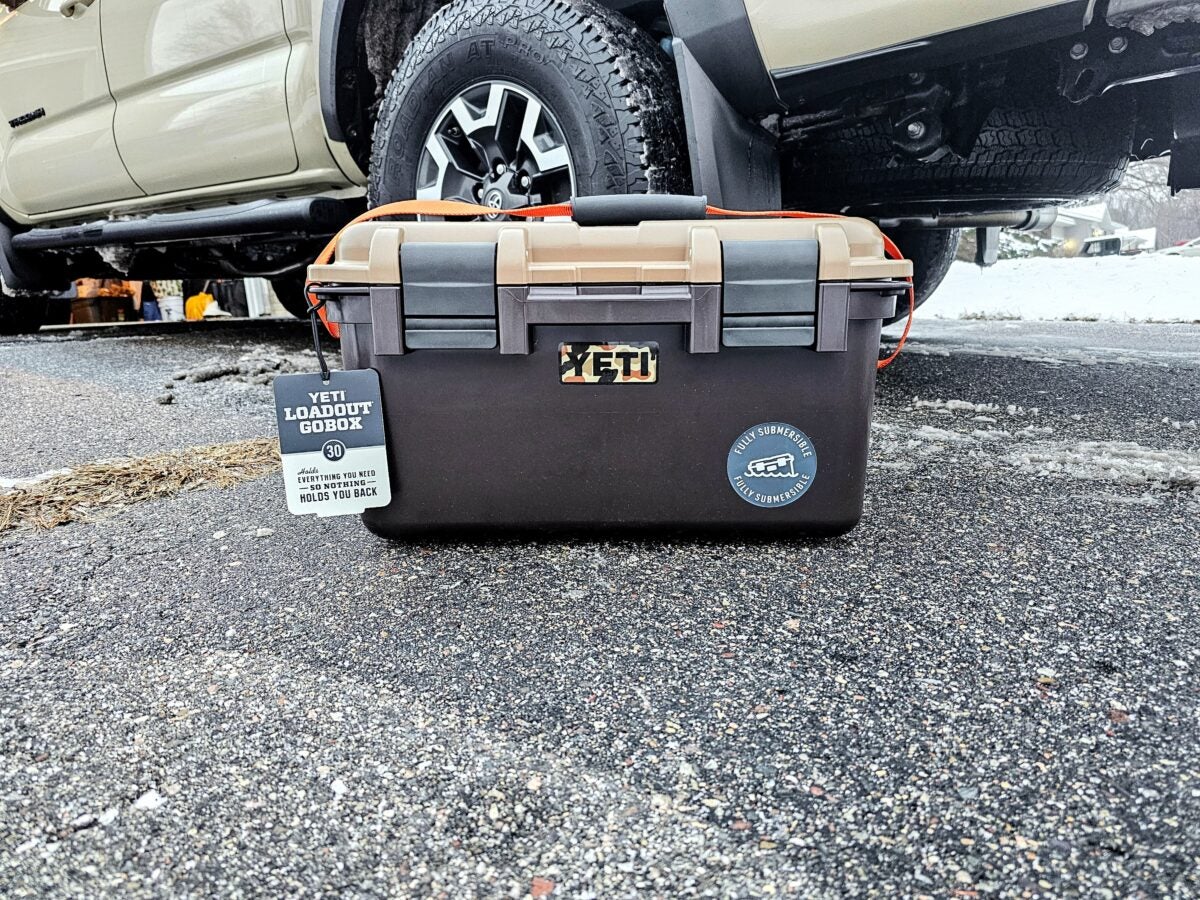 AO Review: Yeti Loadout GoBox 30 Gear Case in Wetlands Brown