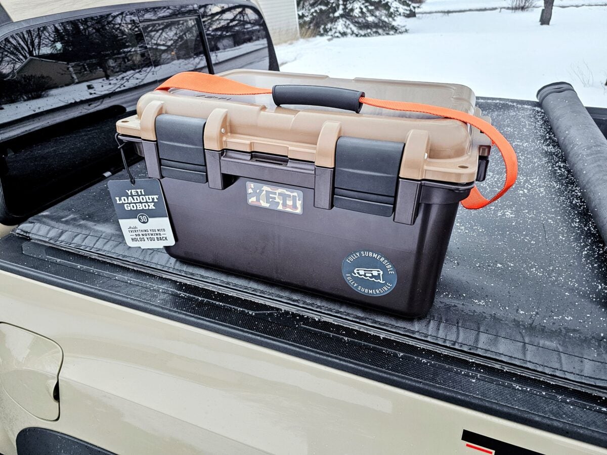 AO Review: Yeti Loadout GoBox 30 Gear Case in Wetlands Brown