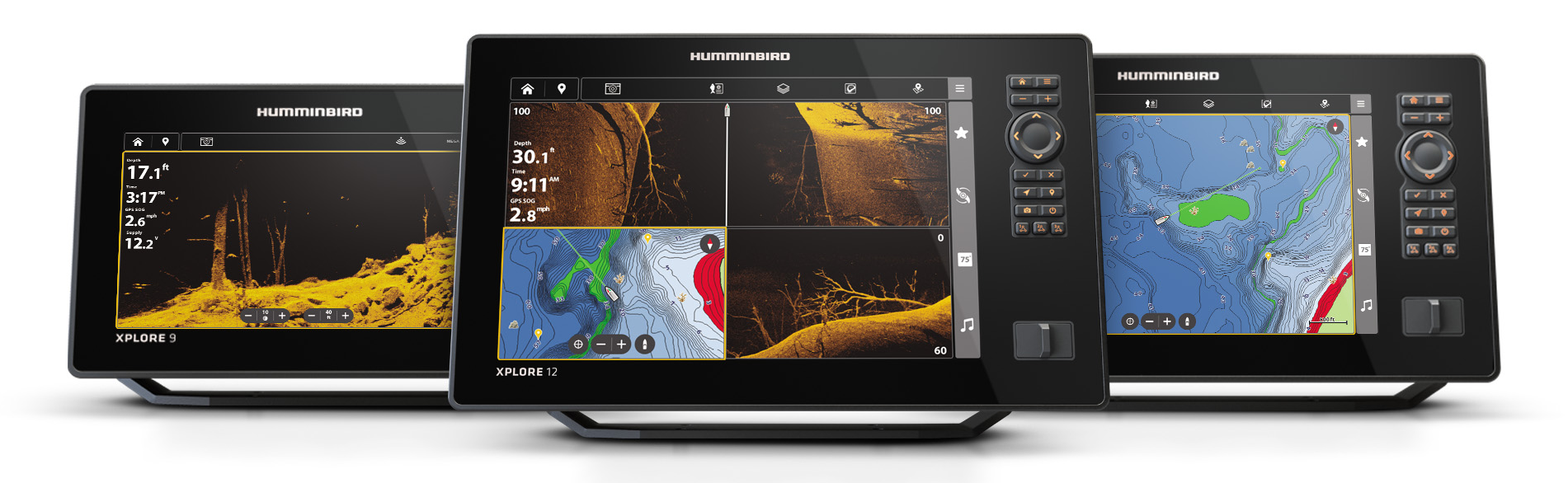 Humminbird NEW MEGA Live 2 Forward-Facing Sonar & XPLORE Fish Finders