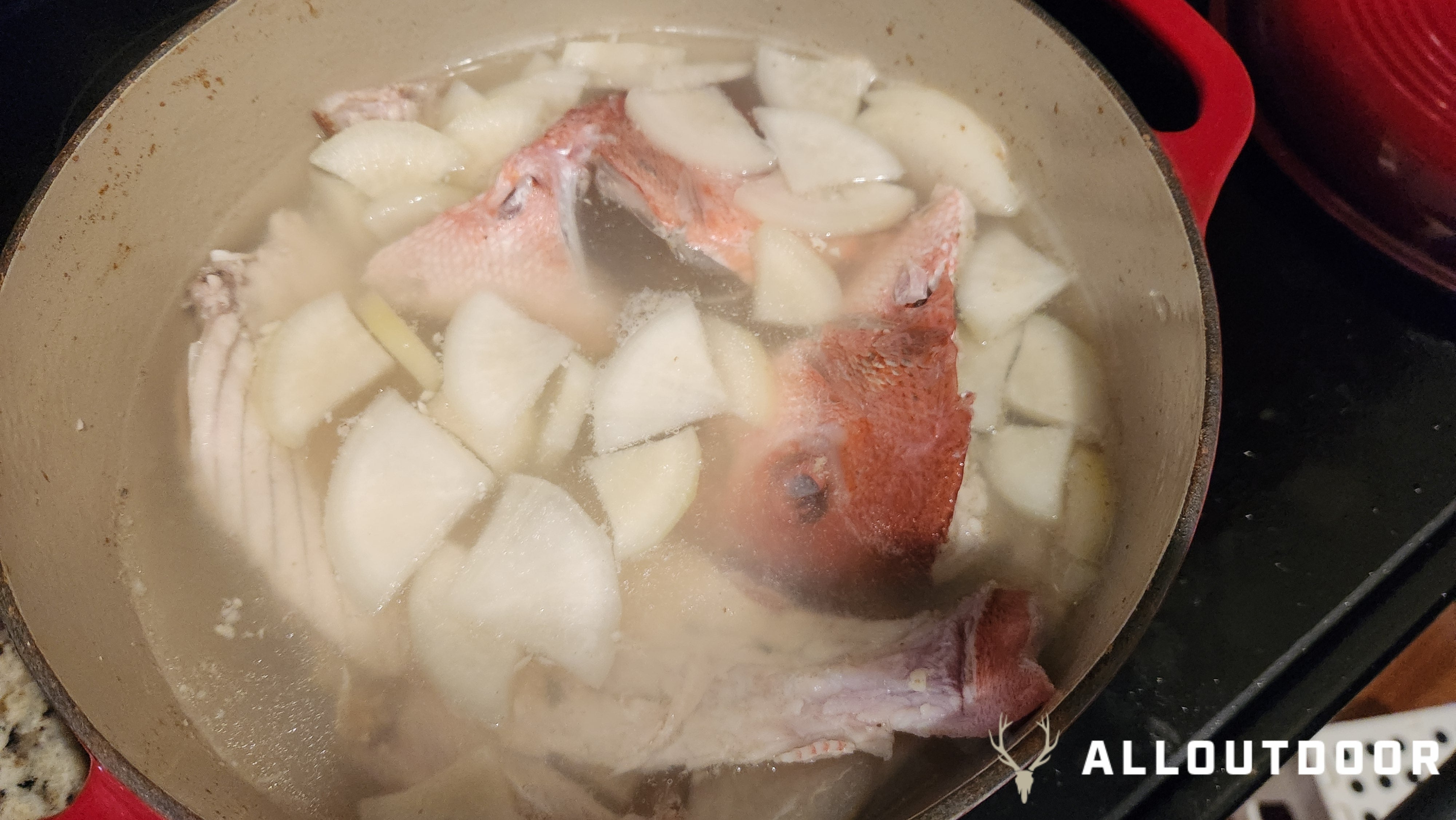 Cook Your Catch: Korean Fish Head Soup - Scraps to Dinner