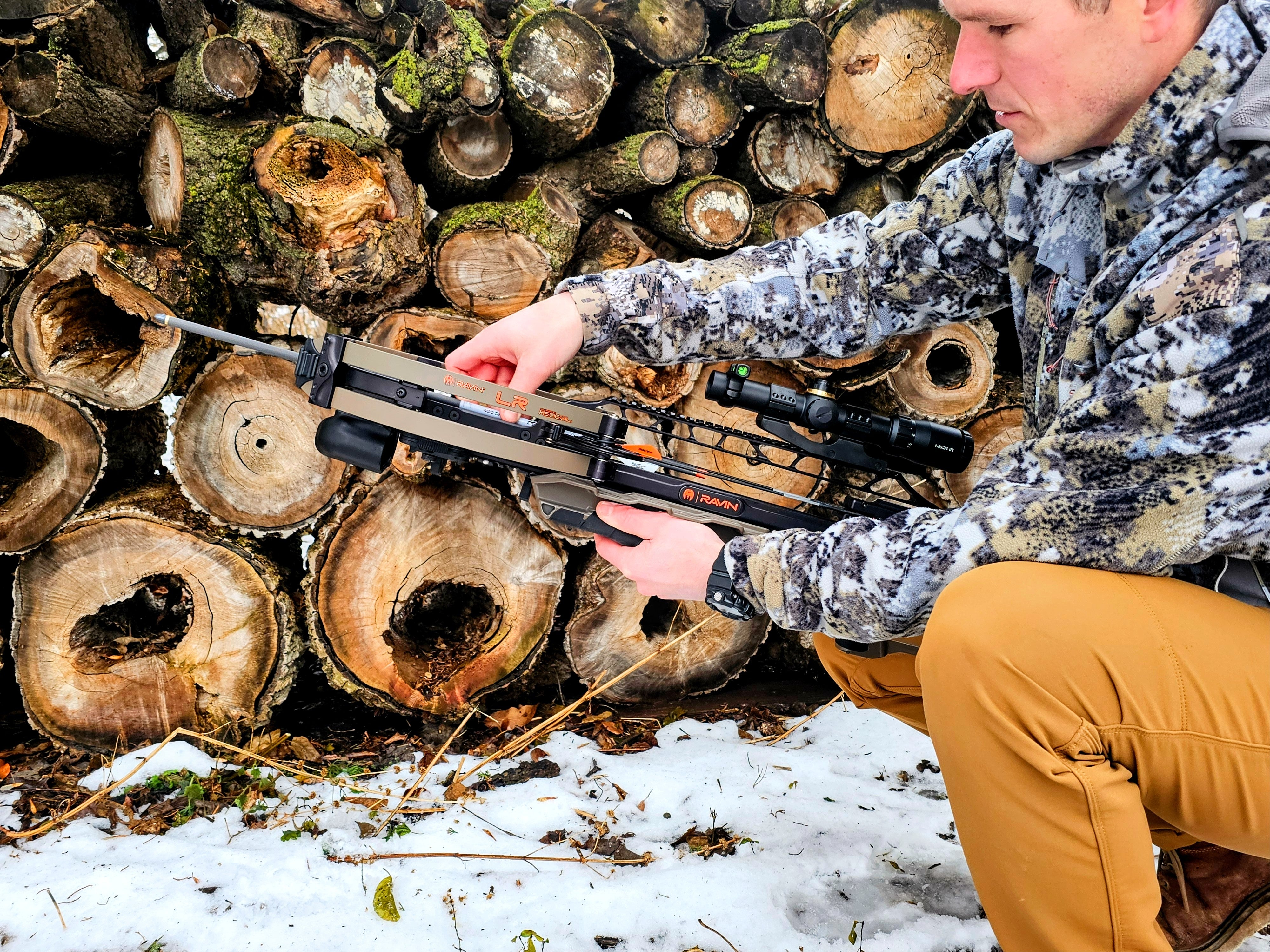 NEW Ravin LR Crossbow in its FDE (Flat Dark Earth) colorway