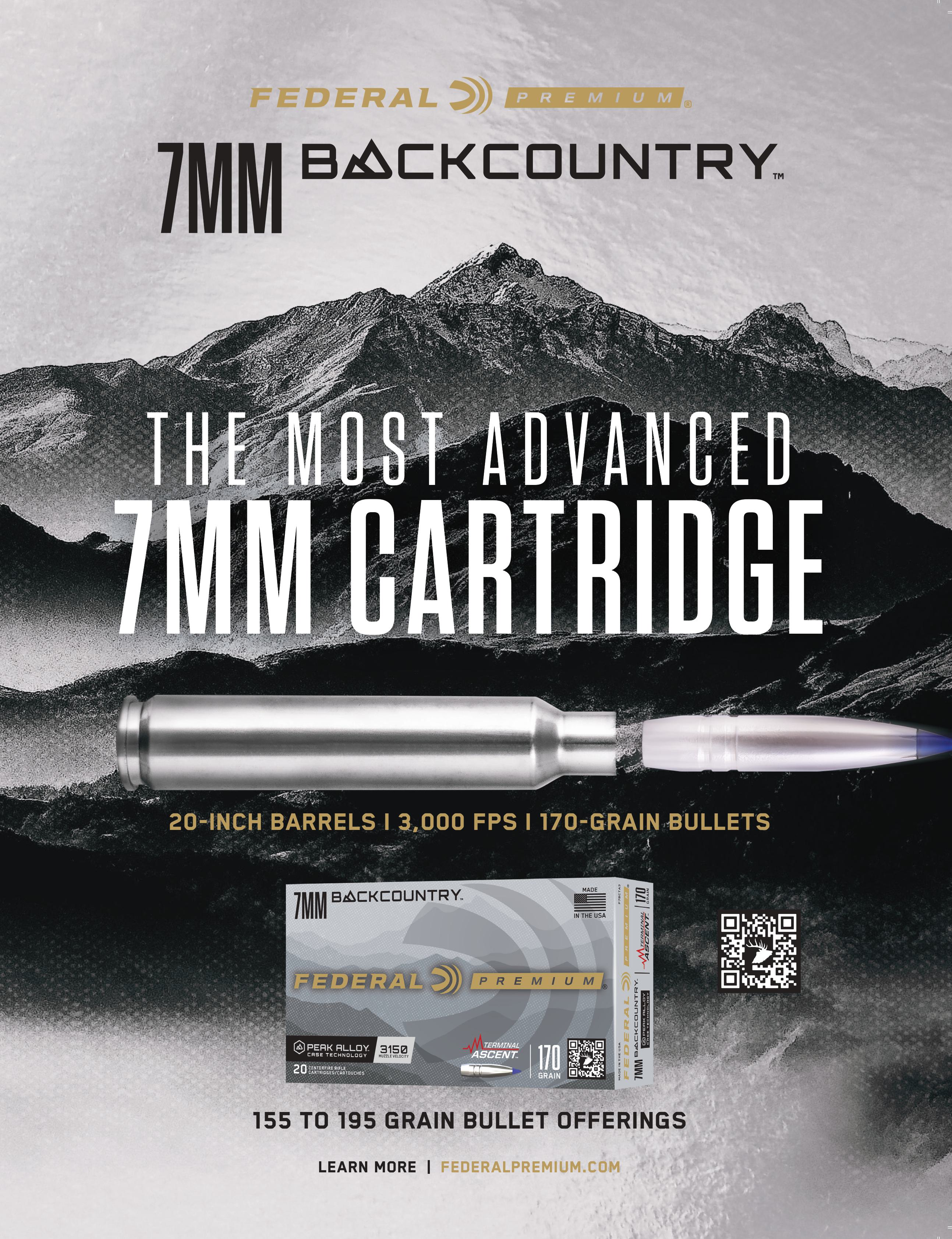 Federal Unveils their Newest Cartridge - 7mm Backcountry